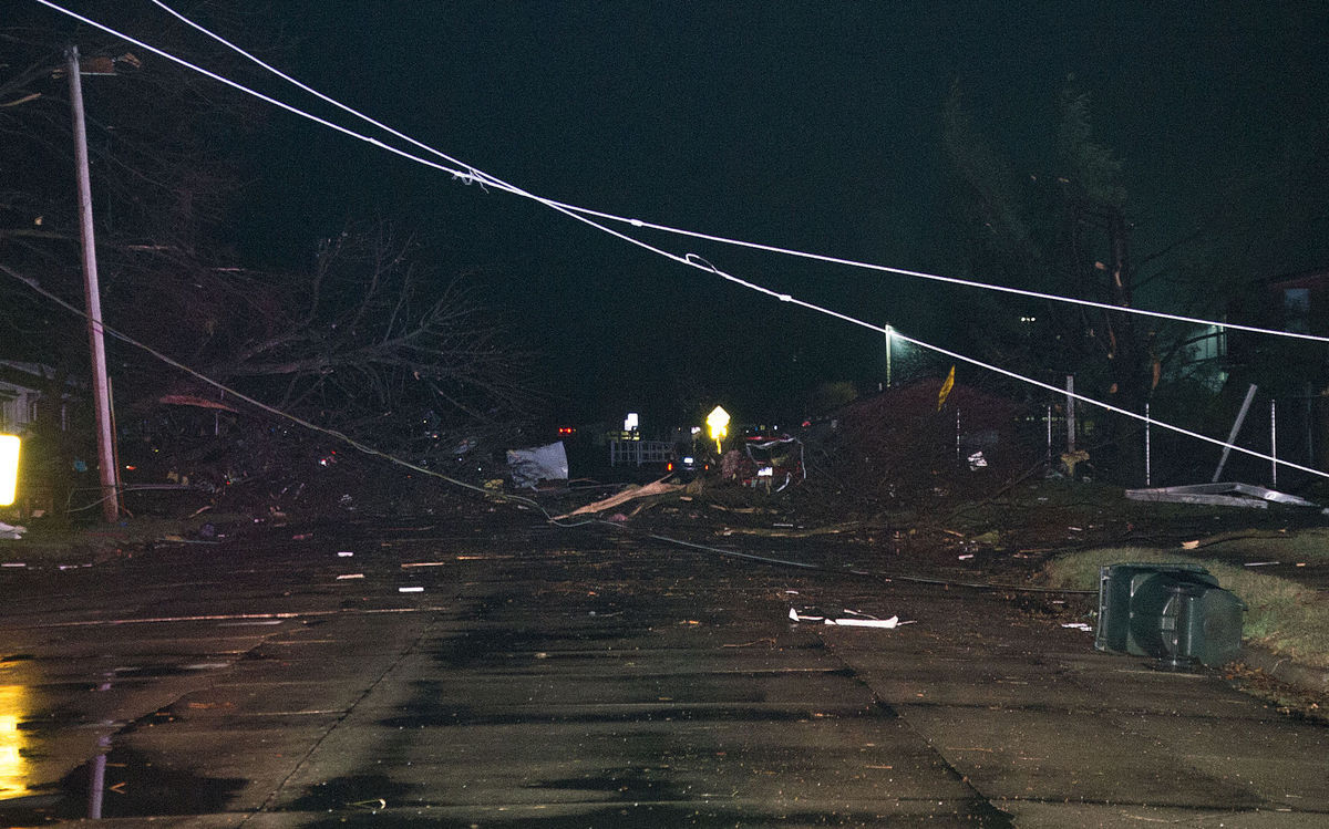 Storm damage